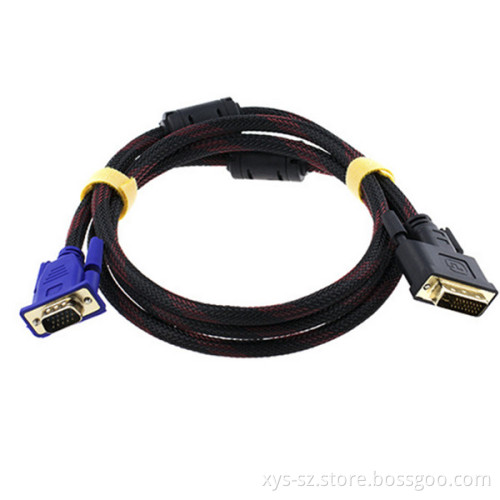 2016 factory wholesale vga to dvi cable/